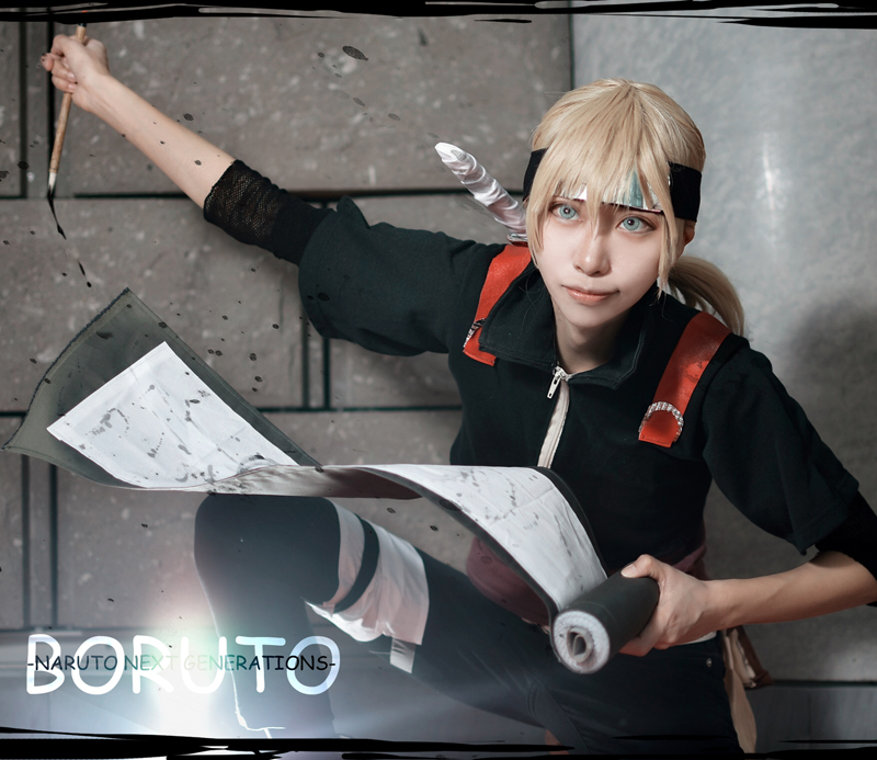 BORUTO-ボルト- 山中いのじん(忍者衣装) - コスプレイヤーズアーカイブ