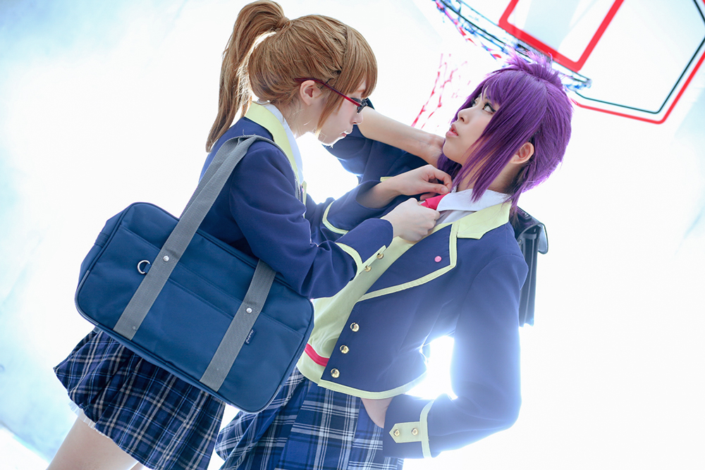 ND] jojo2019_cos プリパラ 私立パプリカ学園中学部 女性制服 風