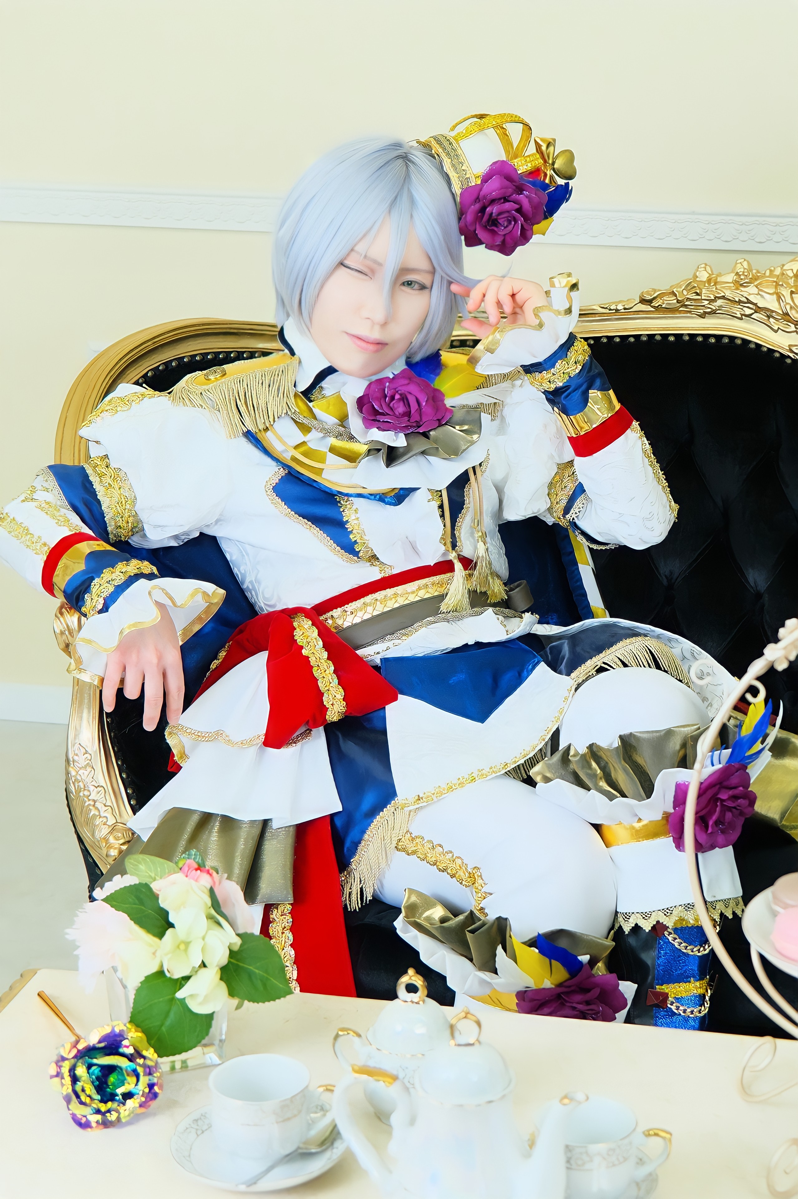 プリパラ 紫京院ひびき(スーパーサイリウムコーデ) - コスプレ