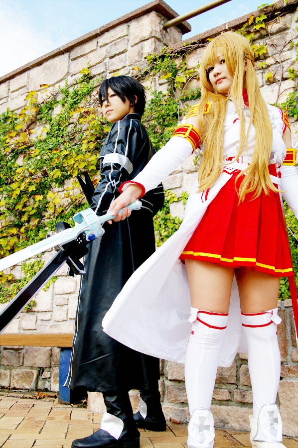 SAO ソードアート・オンライン　キリト　コスプレ　S