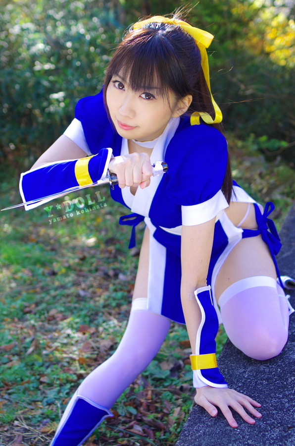 DOA♡デッドオアアライブ♡かすみ♡霞♡コスプレ DEAD OR ALIVE かすみ(青霞) - コスプレイヤーズアーカイブ