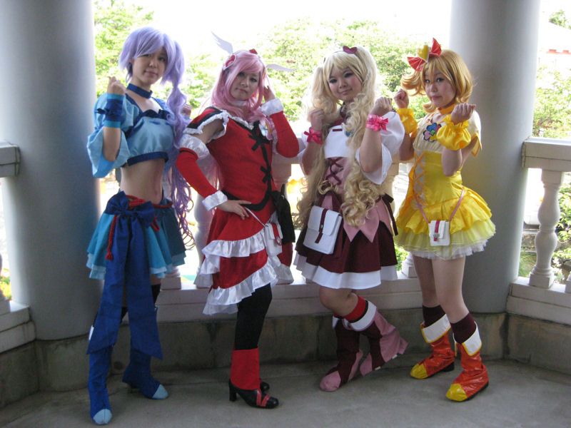 QOQOUO_COS フレッシュプリキュア 桃園ラブ風制服コスプレ衣装