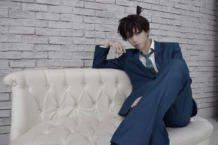 名探偵コナン コスプレ 帝丹高校 男子制服 工藤新一 コスプレ衣装 名探偵コナン 風 帝丹高校 男子冬制服 ☆工藤新一