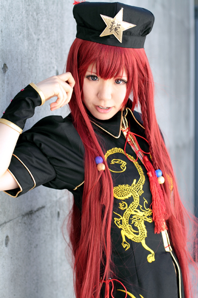 中古】東方project 紅 美鈴 紅魔城伝説 コスプレ 衣装 ウィッグ