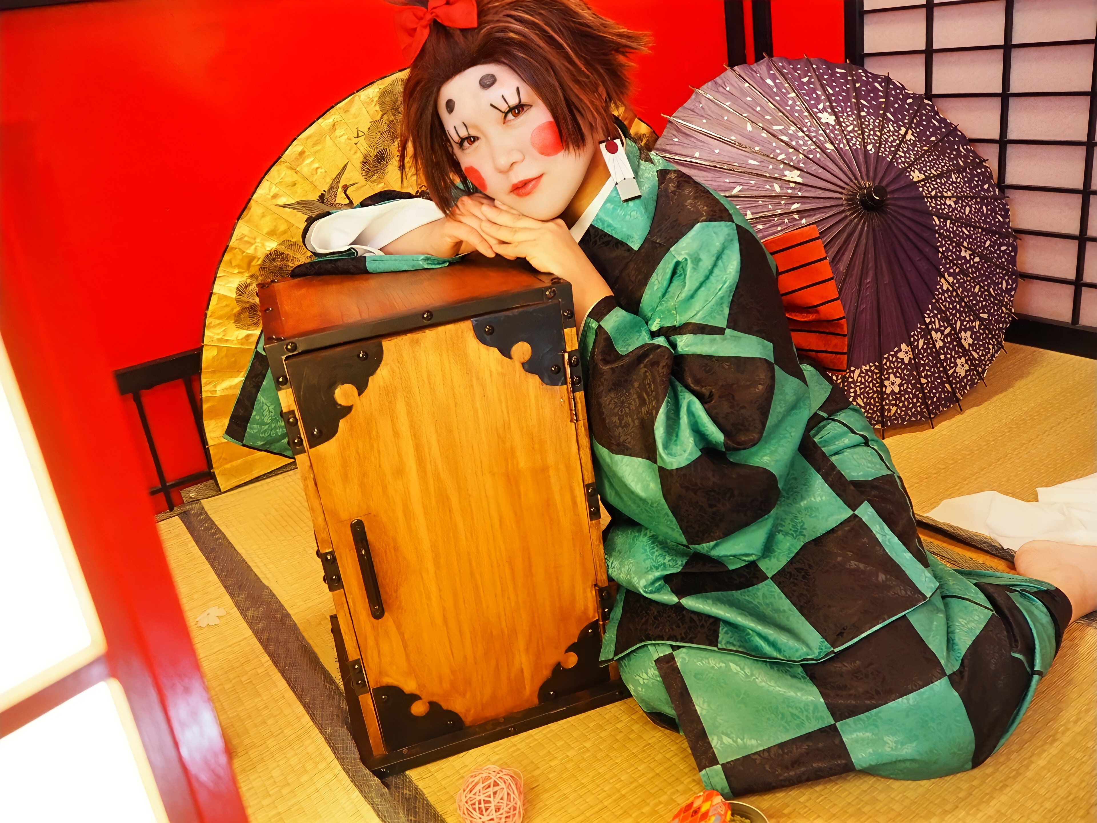 鬼滅の刃 竈門炭治郎(遊郭編(炭子)) - コスプレイヤーズアーカイブ