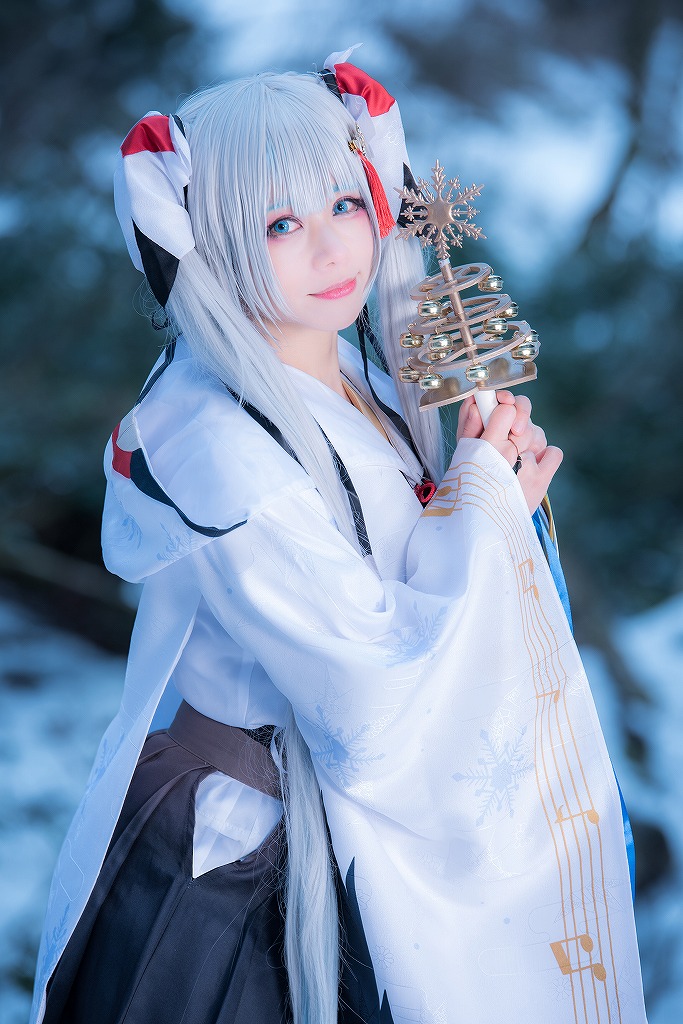 初音ミク 雪ミク 2018 雪丹頂巫女 神楽鈴 コスプレ道具 www.npdwork.net